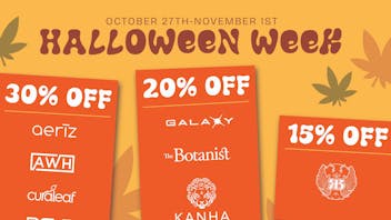 Perception Cannabis AERIZ , ROVE , ASCEND , CURALEAF - 30% OFF!