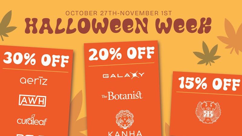 Perception Cannabis AERIZ , ROVE , ASCEND , CURALEAF - 30% OFF!