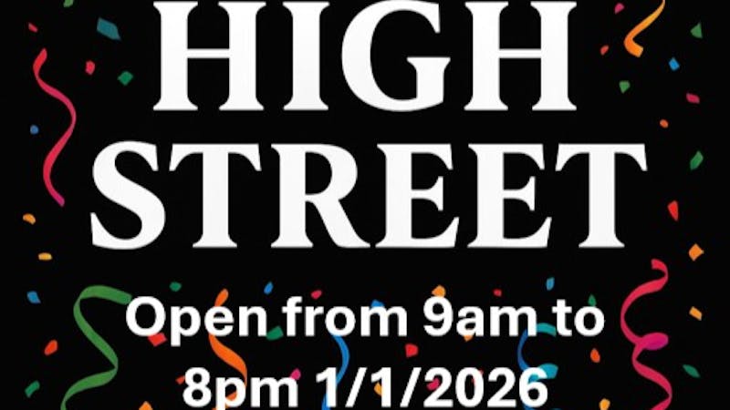 High Street Dispensary 30% off 1/1/2026 and Free HSD T-Shirt