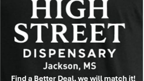 High Street Dispensary *25% off storewide* $10 - 3.5, $27 - 7g, =$25 7g