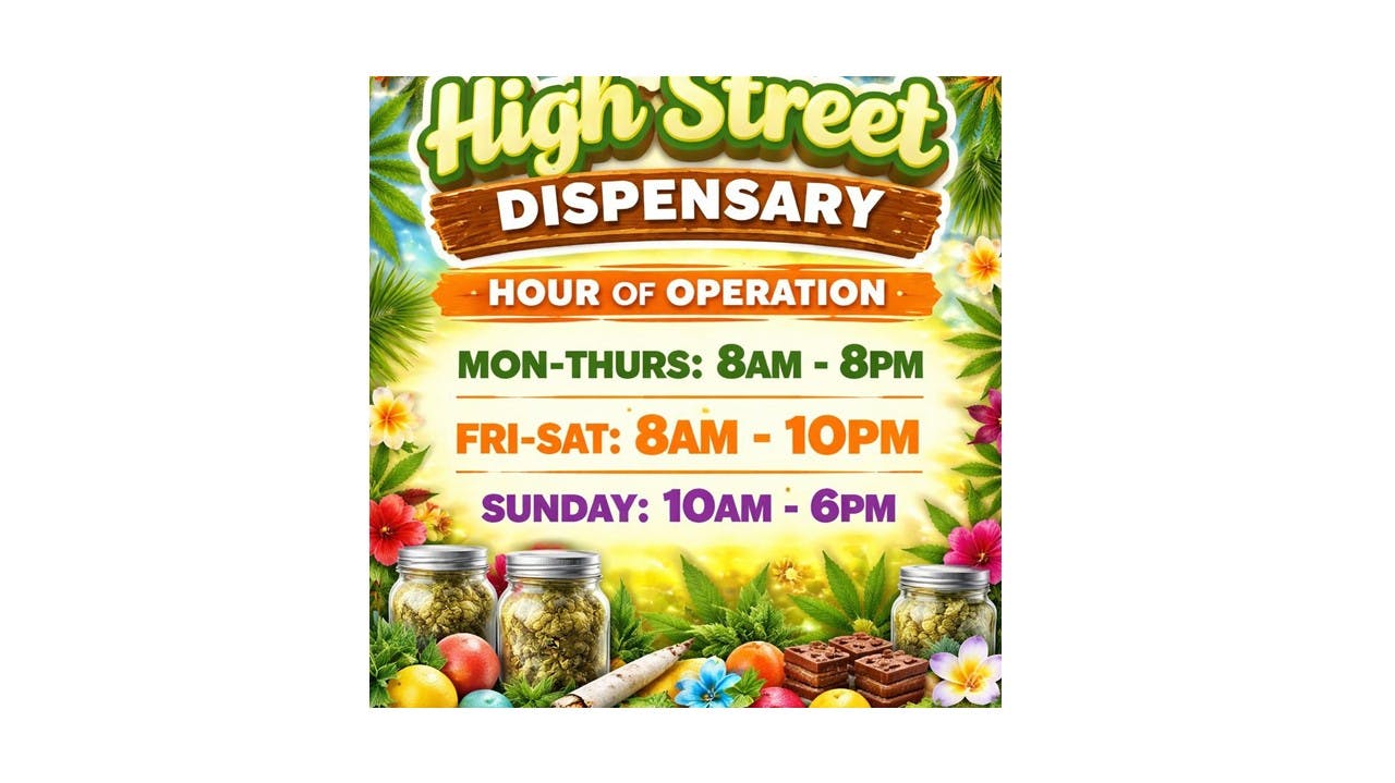 High Street Dispensary 25% off - All Day every day!!! Fresh Lion's Paw!!
