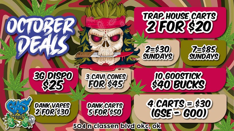 Gas House Dispensary- NORTH 🚀 COMBO POWER DEAL 🚀