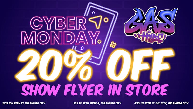 Gas House Dispensary - SOUTH 🔥 Cyber Monday 20% Off