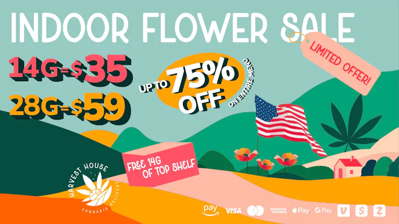 Harvest House - Covina Huge Price Drop + Crazy Giveaway - Free 14g ON TOP