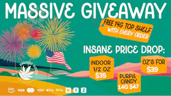 Harvest House - Covina Huge Price Drop + Crazy Giveaway - Free 14g ON TOP