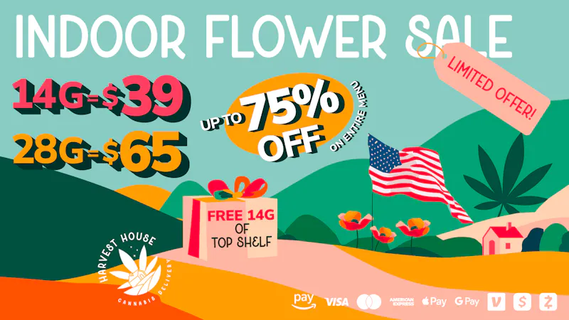 Harvest House - Downtown LA Huge Price Drop + Crazy Giveaway - Free 14g ON TOP