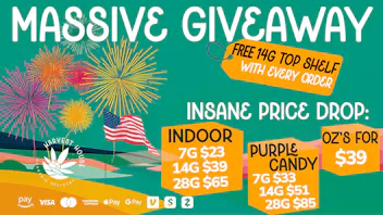 Harvest House - Covina Summer Sale+Crazy Giveaway - Free 14g ON TOP