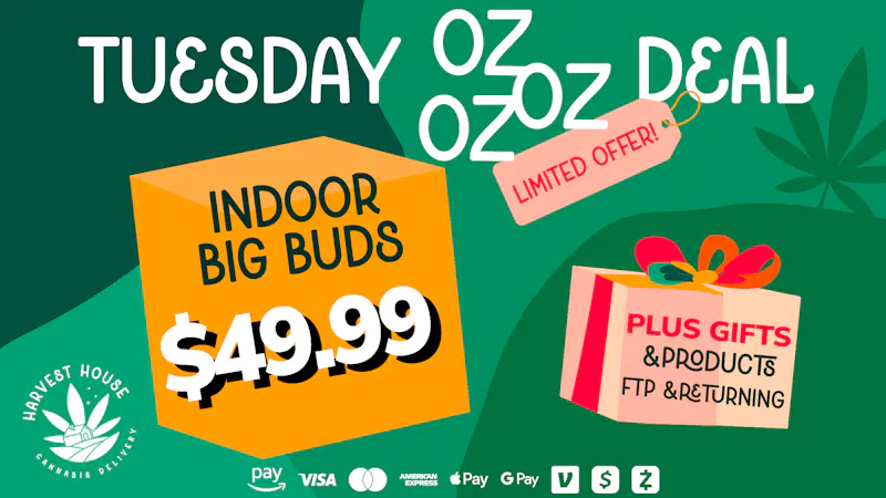 Harvest House - Woodland Hills / Tarzana / Canoga Park 🆘 Tuesday Crazy Ounce Deal 👀 + FREE gifts on TOP