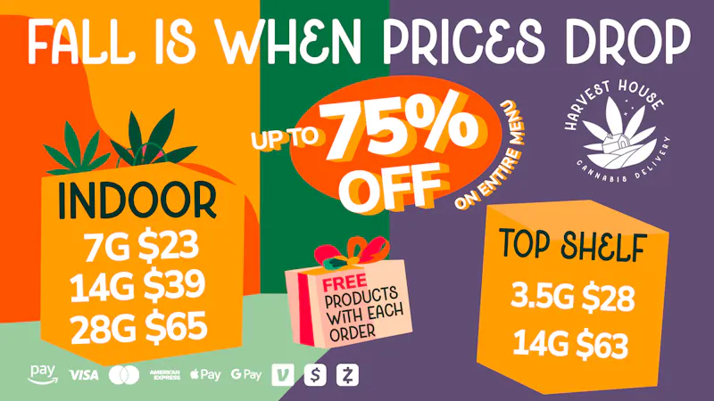 Harvest House - Alhambra / Rosemead / El Monte 🍂 Fall is when prices drop + Free 14g ON TOP