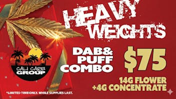 Weedyy - Yucaipa 14G HEAVYWEIGHT 🔥 + 4G CONCENTRATE 🍯 = $75 😎