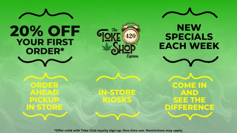 The Toke Shop New Store Now Open