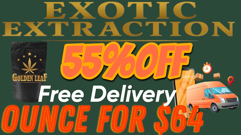 Exotic Extraction 🔥 55% OFF 🔥 FREE DELIVERY 🚚
