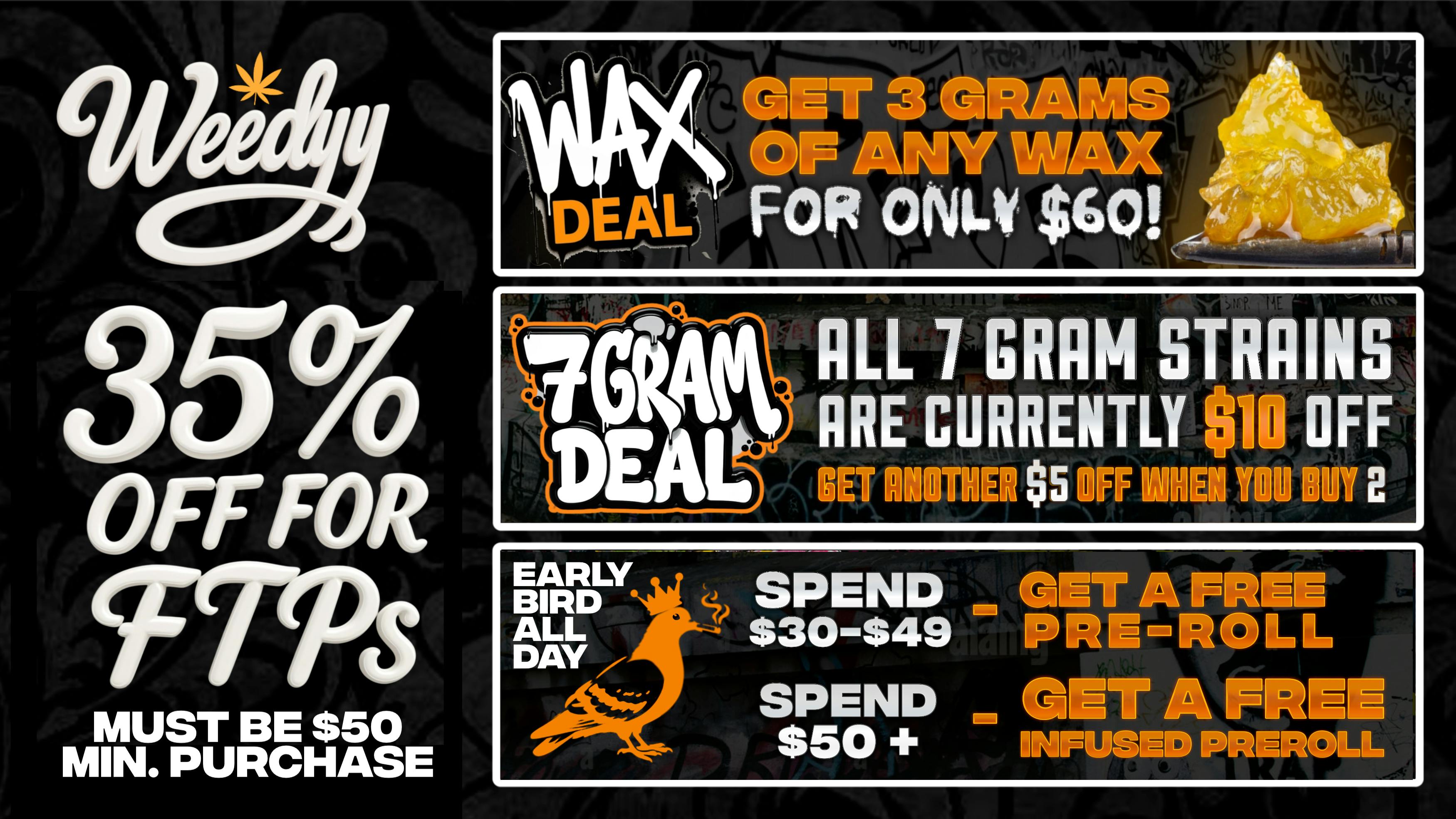 Weedyy - Big Bear FTP’S receive 35% off your order