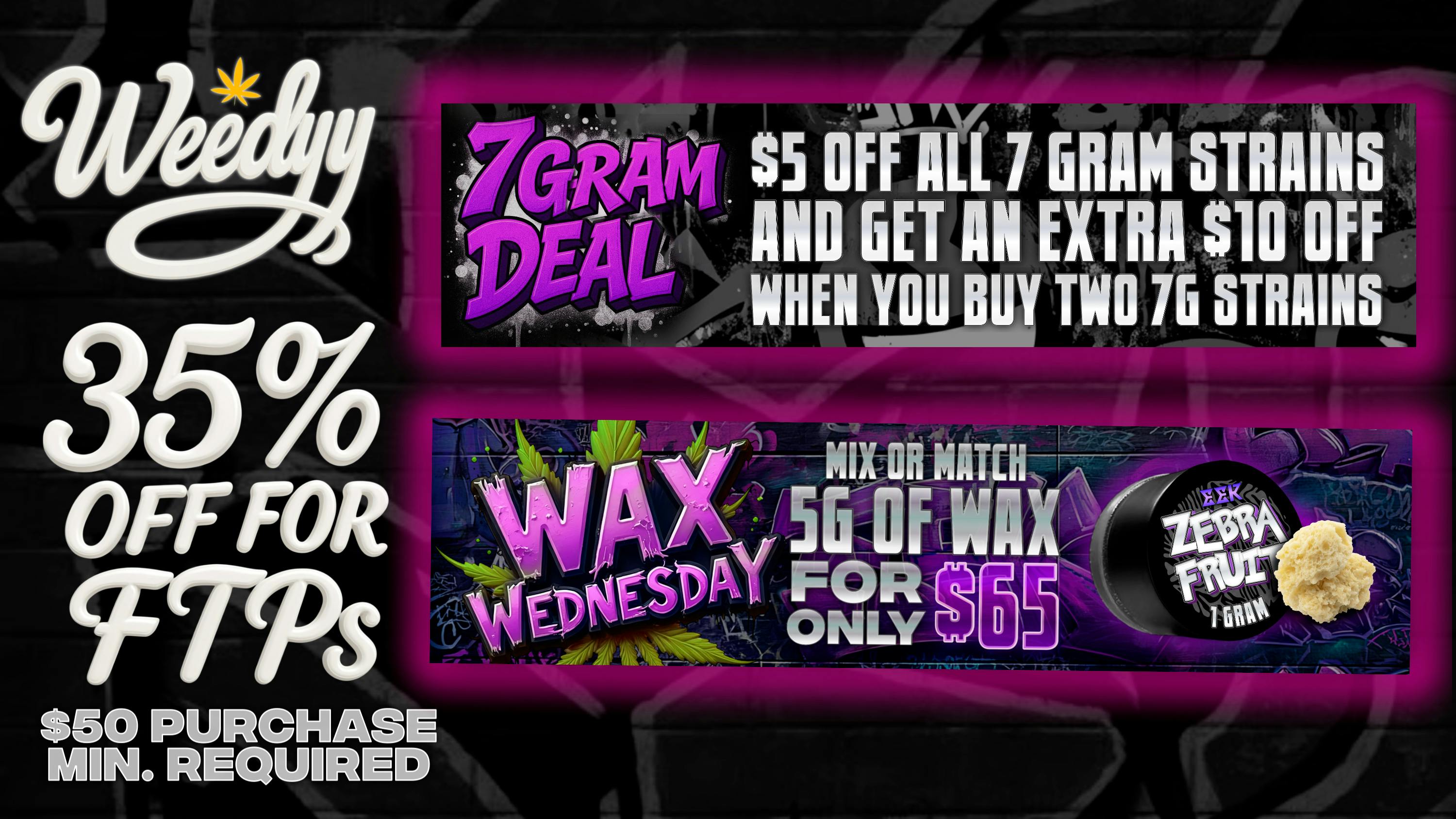 Weedyy - Big Bear FTP’S receive 35% off your order