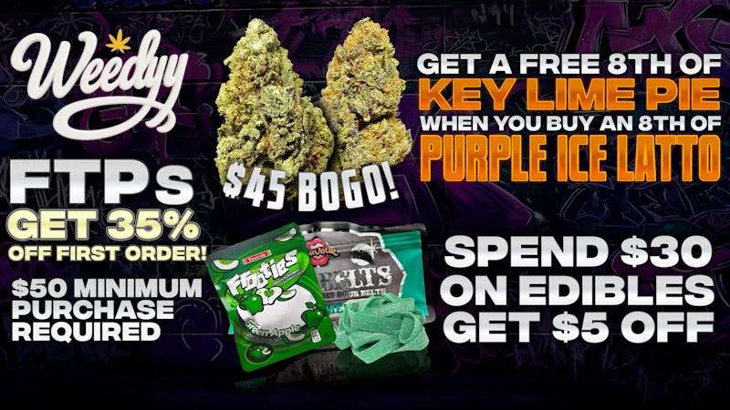 Weedyy - Big Bear FTPs Get 35% Off!
