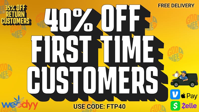 Weedyy - Palm Springs 40% OFF FIRST TIME CUSTOMERS