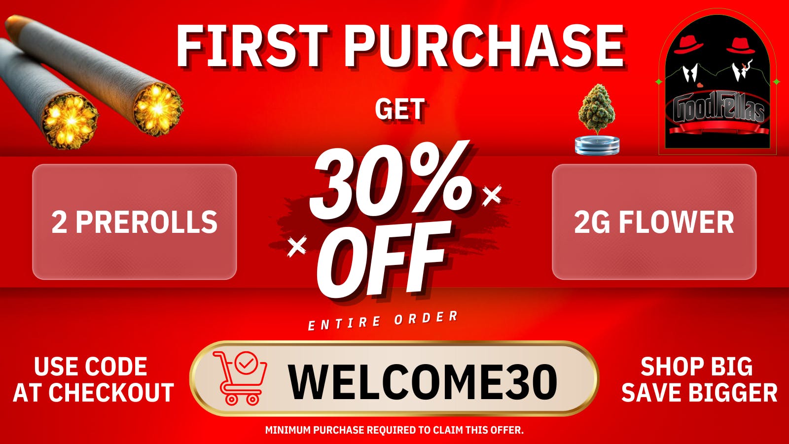 Goodfellas - La Jolla 30% OFF FIRST TIME PURCHASE! 🏷️ +More