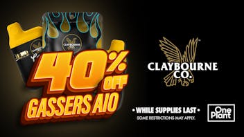 One Plant Santa Cruz 40% OFF Claybourne AIO "Gassers"