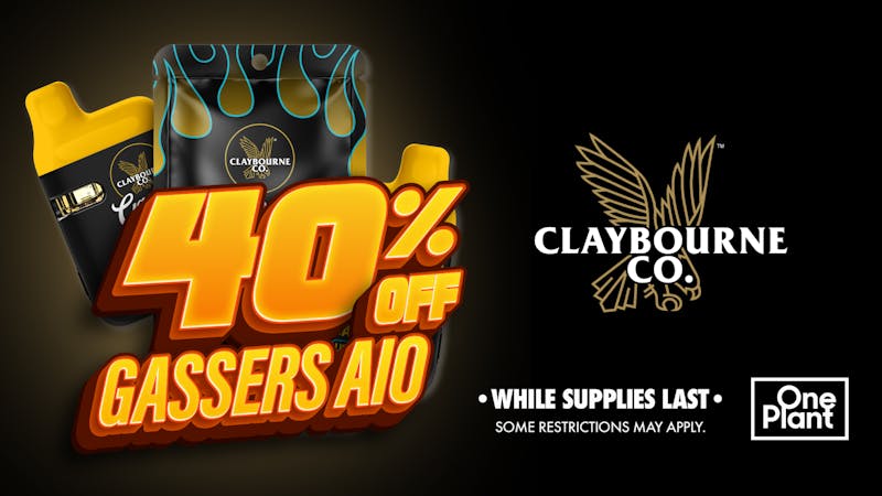 One Plant Santa Cruz 40% OFF Claybourne AIO "Gassers"