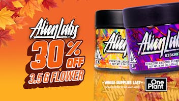 One Plant Delivery - Antioch 30% Off Alien Labs 3.5g