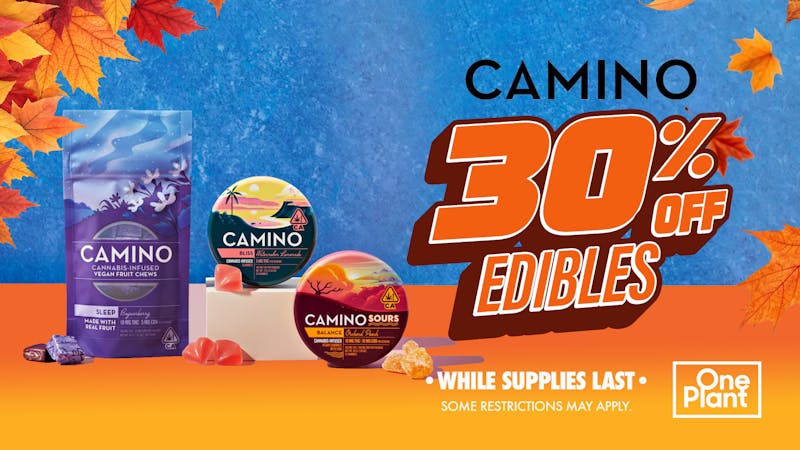 One Plant Goleta 30% OFF Camino & Lost Farm Gummies