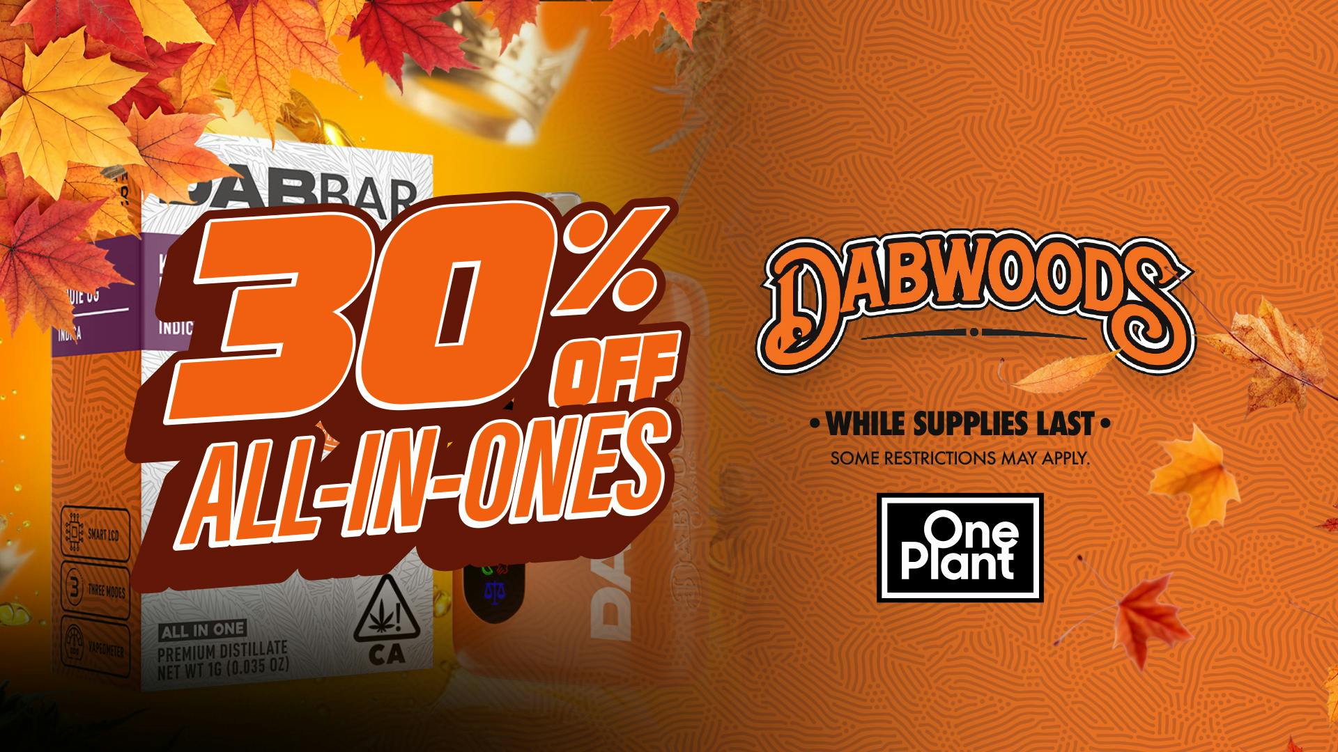 One Plant Atwater 30% OFF DABWOODS!