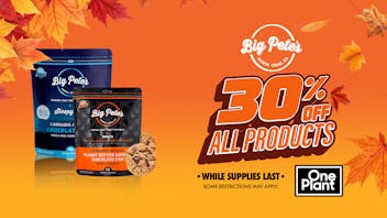 One Plant Salinas 30% OFF Big Pete's Treats!