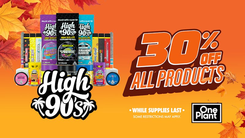 One Plant Salinas 30% OFF High 90's!