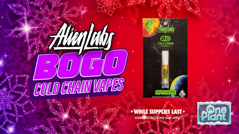 One Plant Atwater BOGO: Alien Labs: 1g Cold Chain Vapes