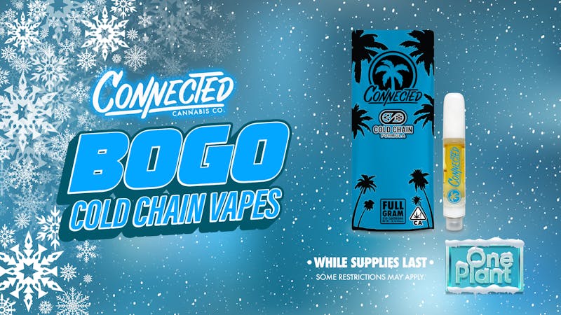 One Plant Salinas BOGO: Connected 'Cold Chain Vapes'