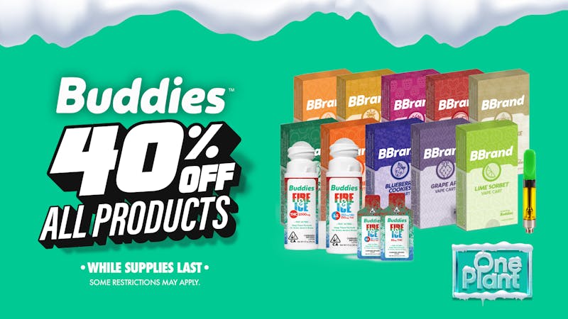 One Plant Santa Cruz 40% OFF 'Buddies & BBrand'