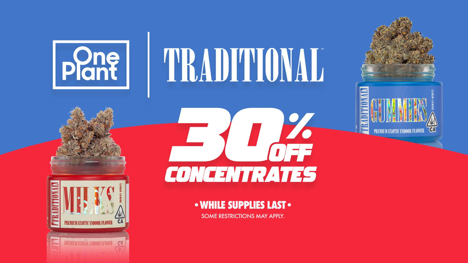 One Plant Delivery - Modesto 30% OFF Traditional