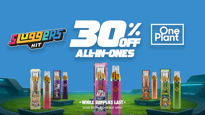 One Plant Salinas 30% OFF Sluggers AIOs!