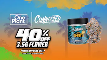 One Plant Santa Cruz 40% Off Connected 3.5g Flower!