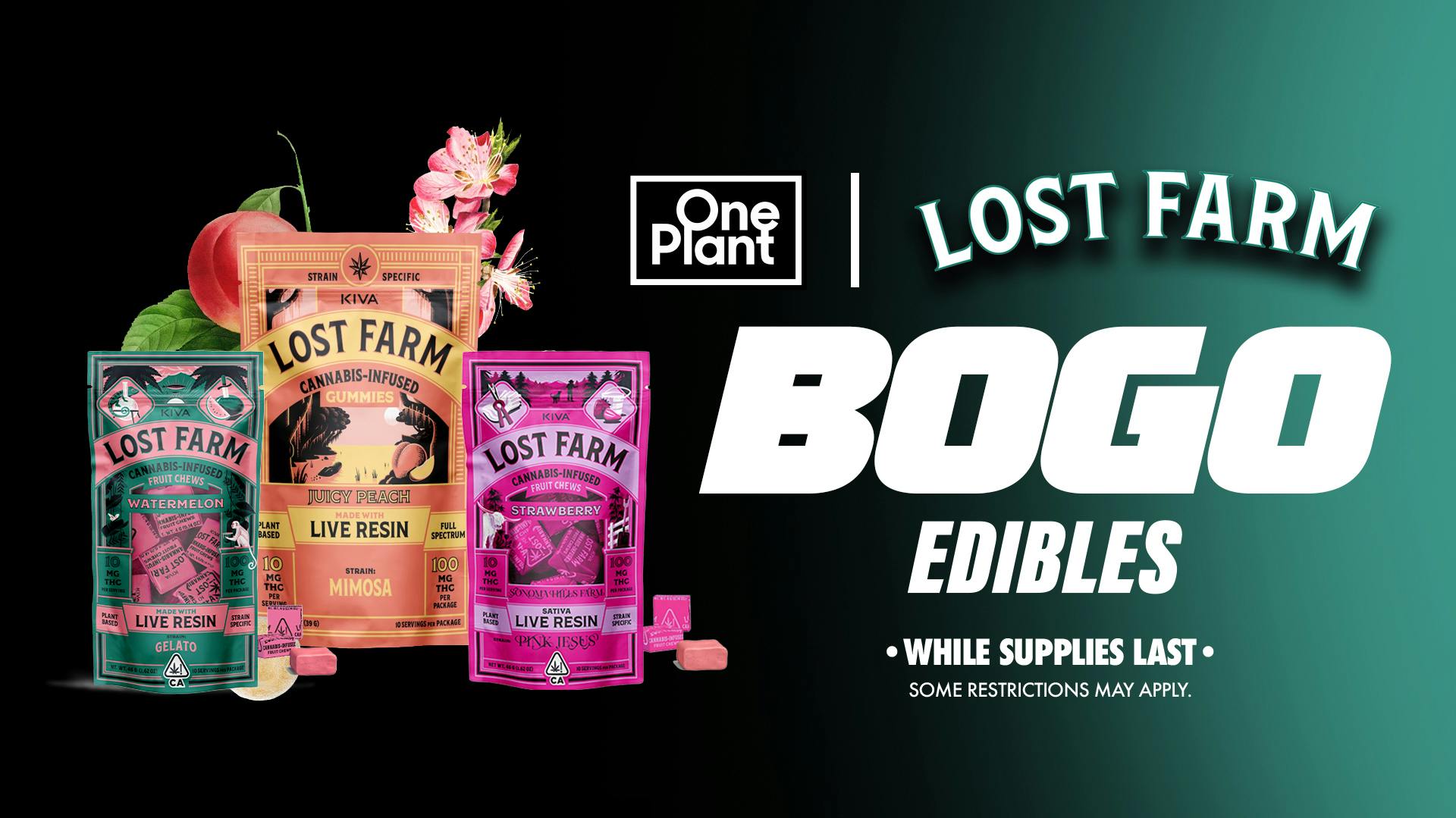 One Plant Salinas BOGO: 'Lost Farm' Gummies!