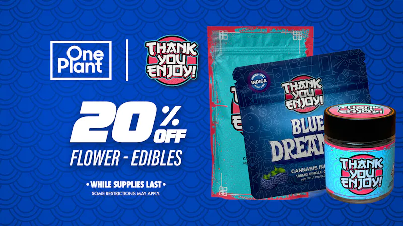 One Plant Atwater 20% OFF "Thank You Enjoy" Products!