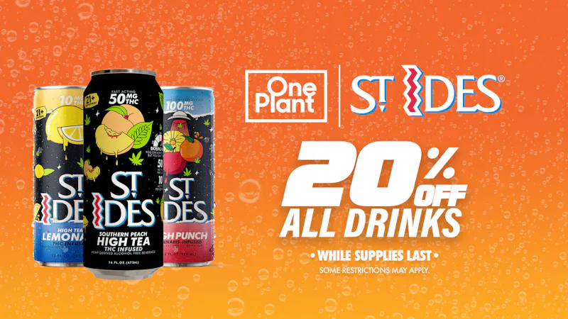 One Plant Salinas 20% OFF Drinks: St. Ides. Pabst, Not Your Fathers!