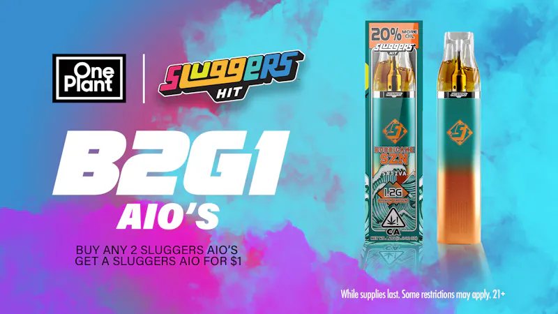 One Plant Lompoc B2G1 Sluggers AIOs!