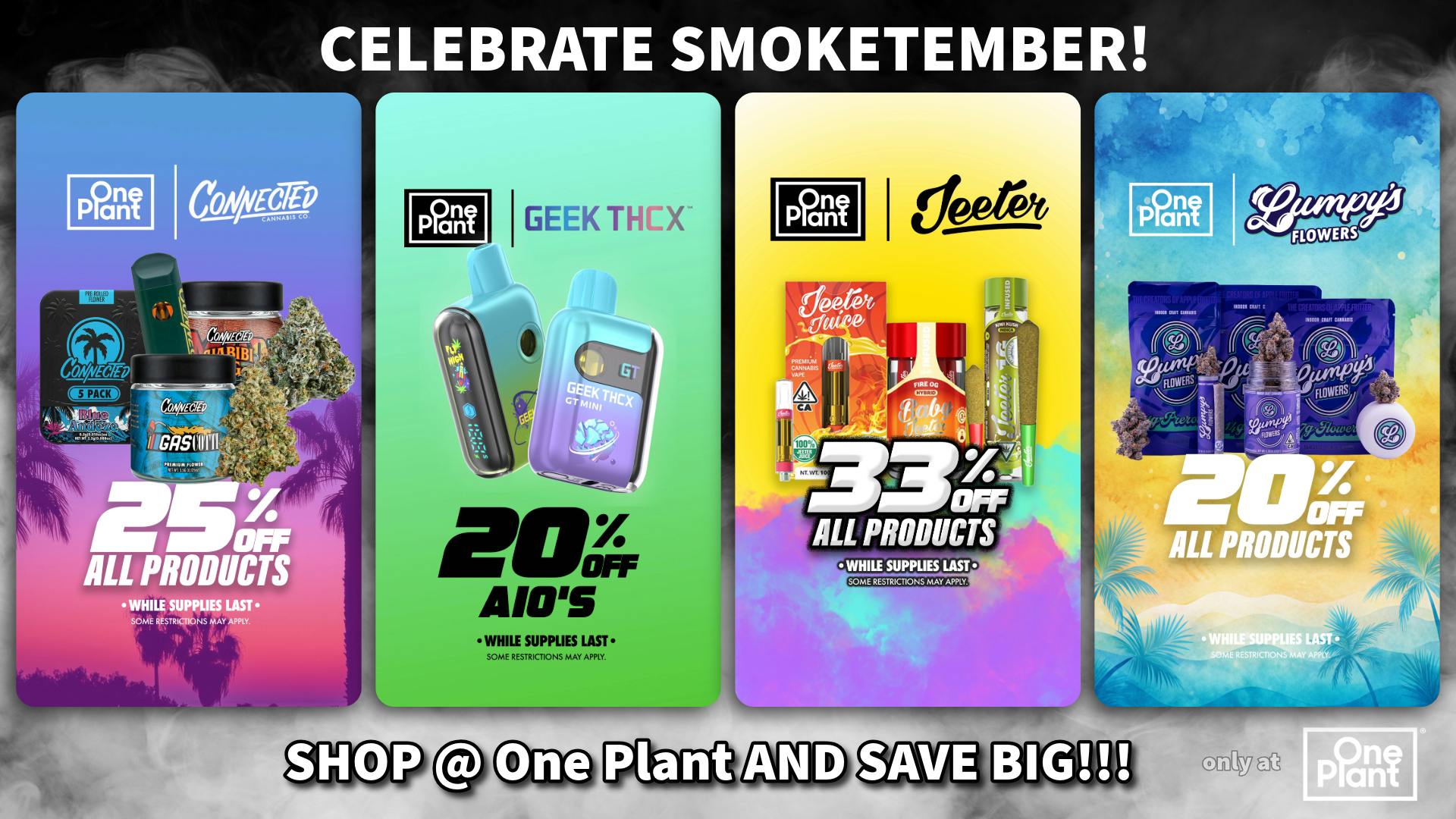 One Plant Salinas Friday Specials!