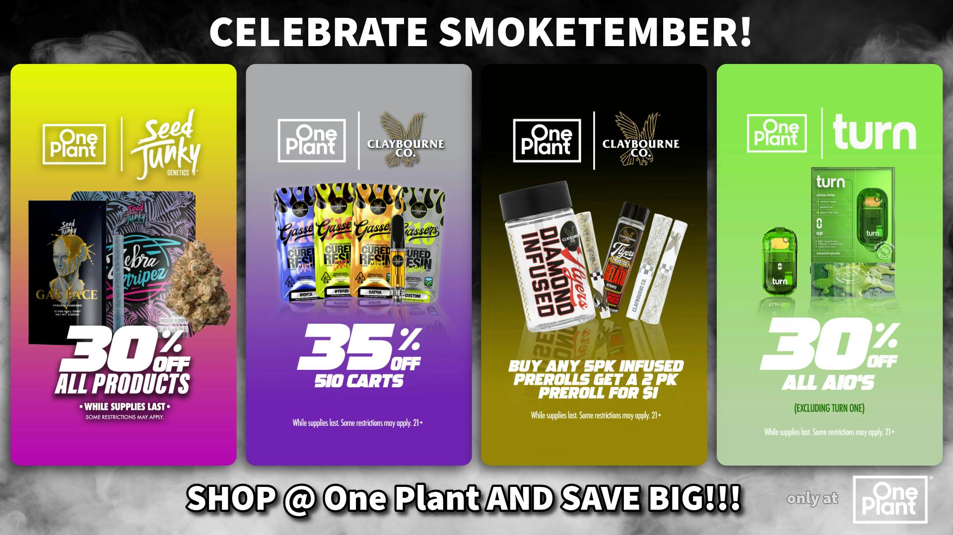 One Plant Delivery - Merced Thursday Specials!