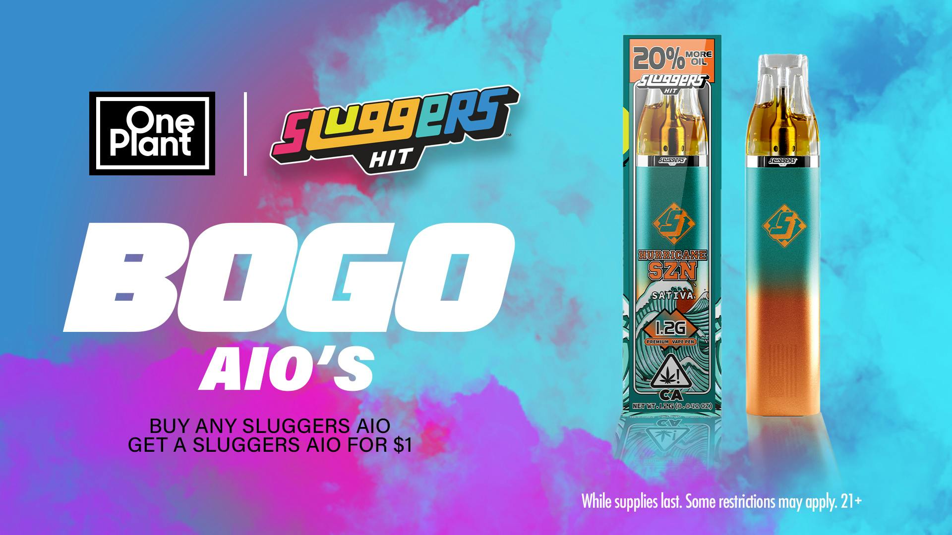 One Plant Atwater BOGO Sluggers AIOs!