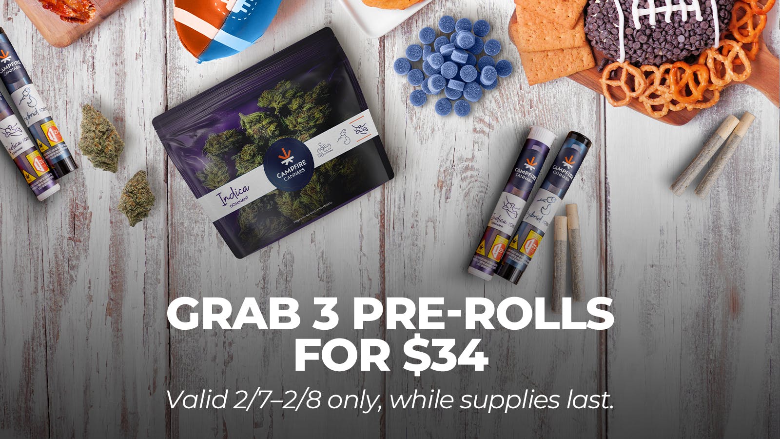 Lake Leaf Dispensary Kush Push 3-Pack