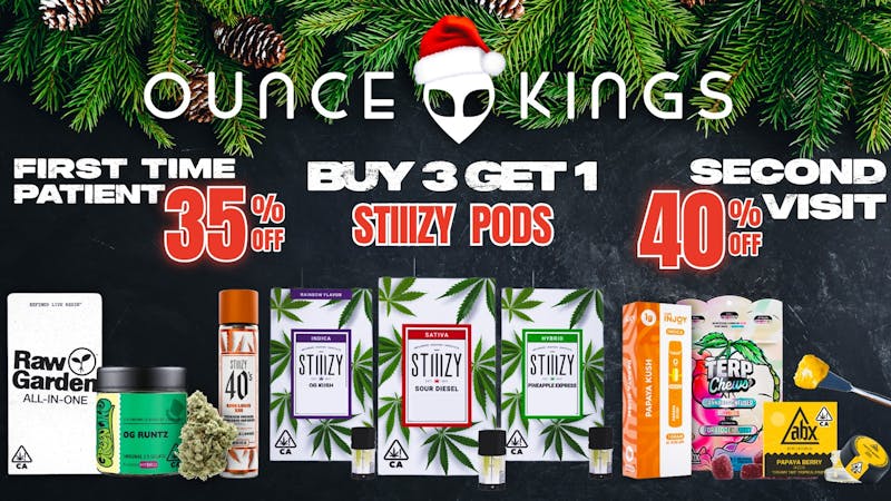 Ounce Kings - Arden-Arcade / Carmichael FTP 35% OFF - 2nd Time 40% OFF!
