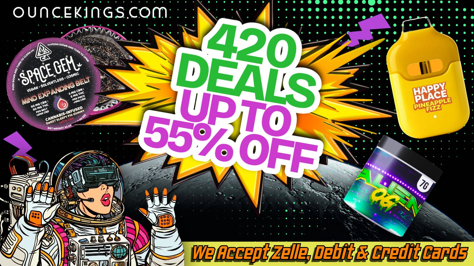 Ounce Kings - Roseville 420 DEALS UP TO 55% OFF!