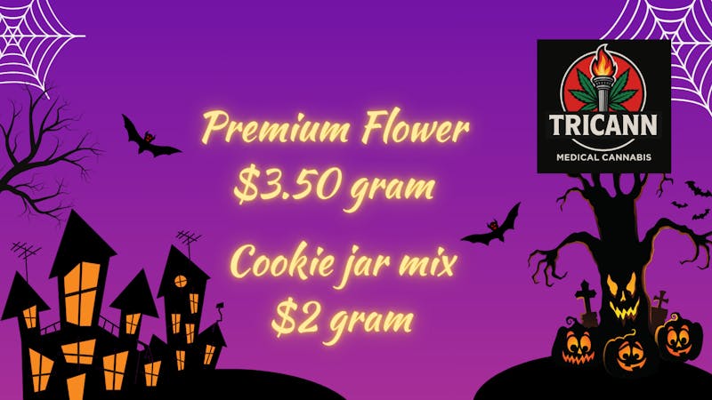 Tricann $3.50 gram select flower