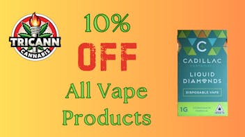 Tricann 10% all Vape Products