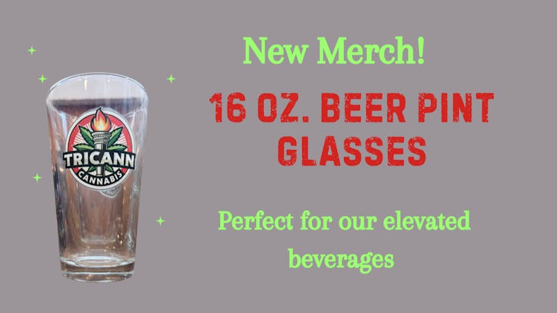 Tricann New Merch - Pint Glass