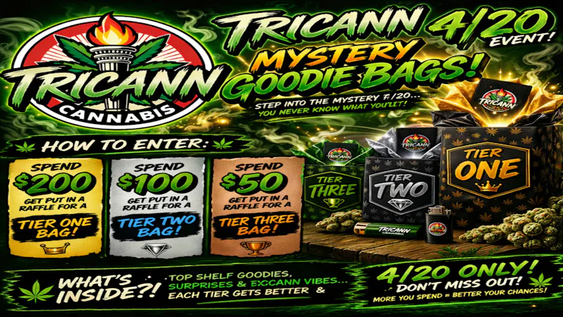 Tricann 4/20 Stoner Mystery Bags!