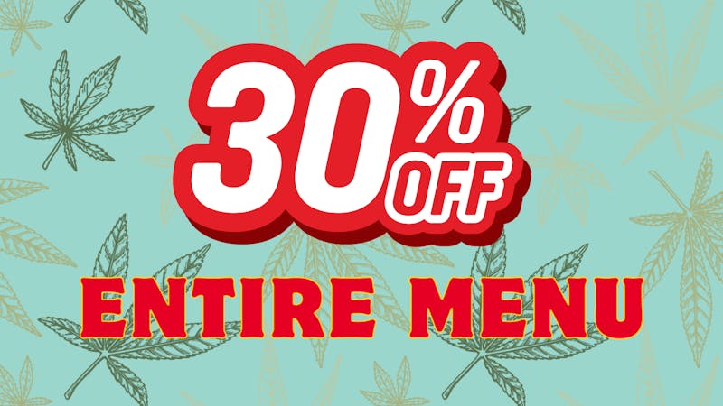 Botera Union 30% OFF ENTIRE MENU
