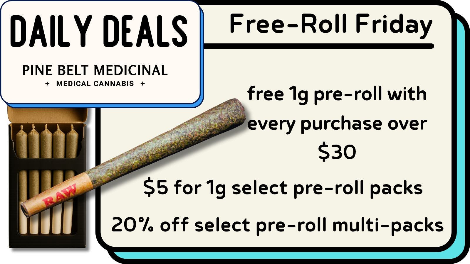 Pine Belt Medicinal Free-Roll Friday 🌿💨